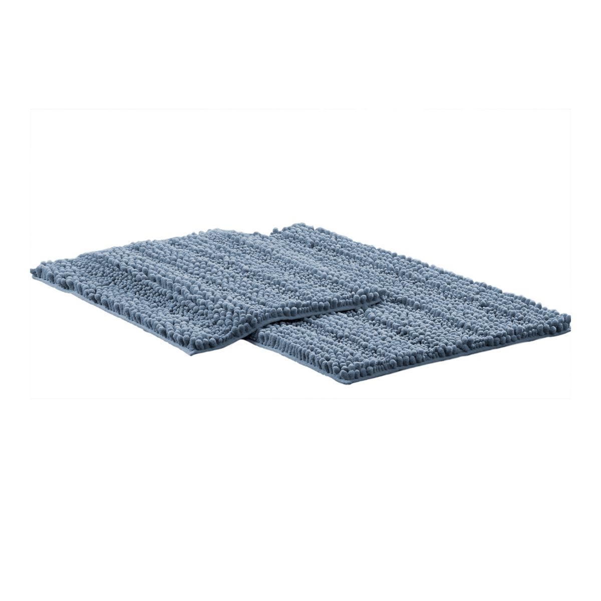 Набор ковриков для ванной Amrapur из 2 предметов с синельной лапшой Amrapur