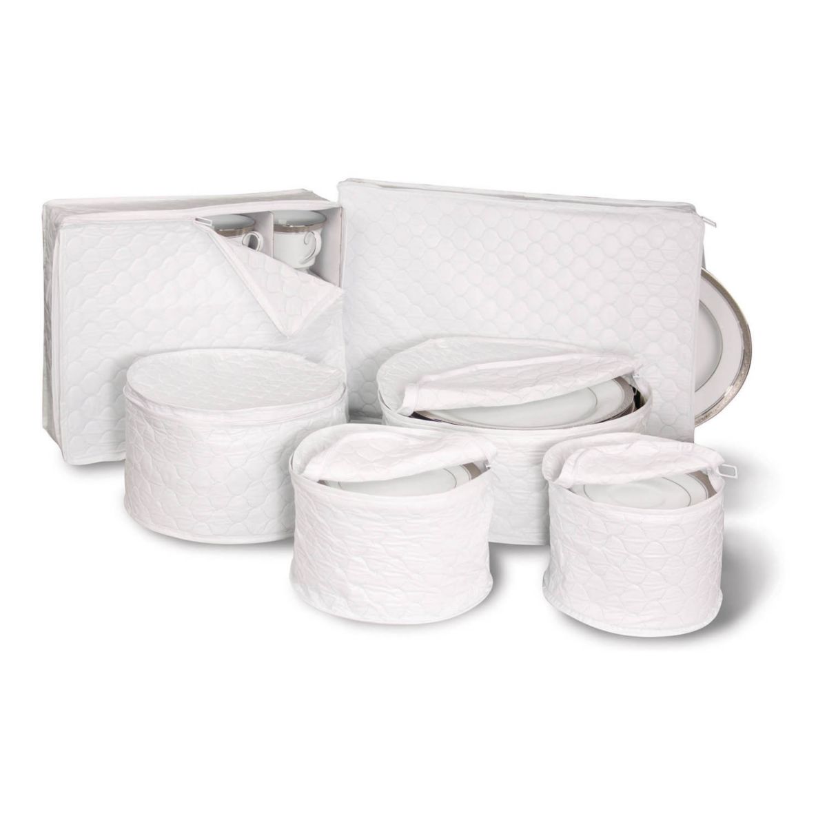 Richards Homewares Dinnerware Storage Set RICHARDS HOMEWARES