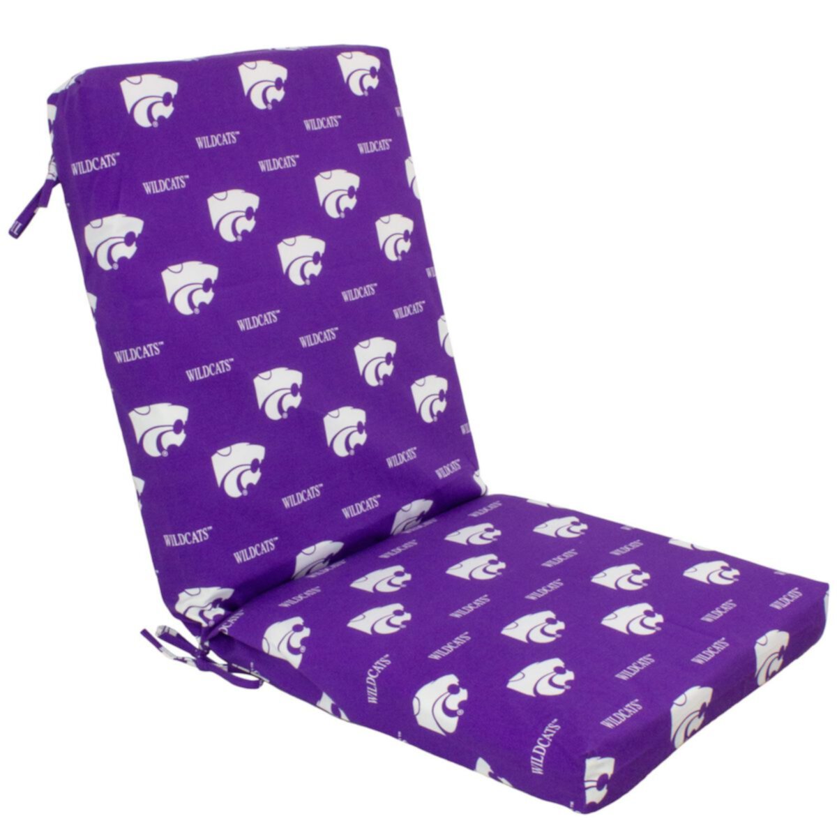 Чехлы для колледжа, двухкомпонентные подушки для стульев Kansas State Wildcats College Covers