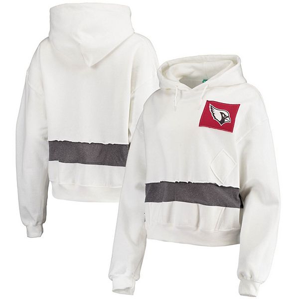 Женское худи Refried Apparel с капюшоном Arizona Cardinals, расширенные рукава, устойчивое Refried Apparel