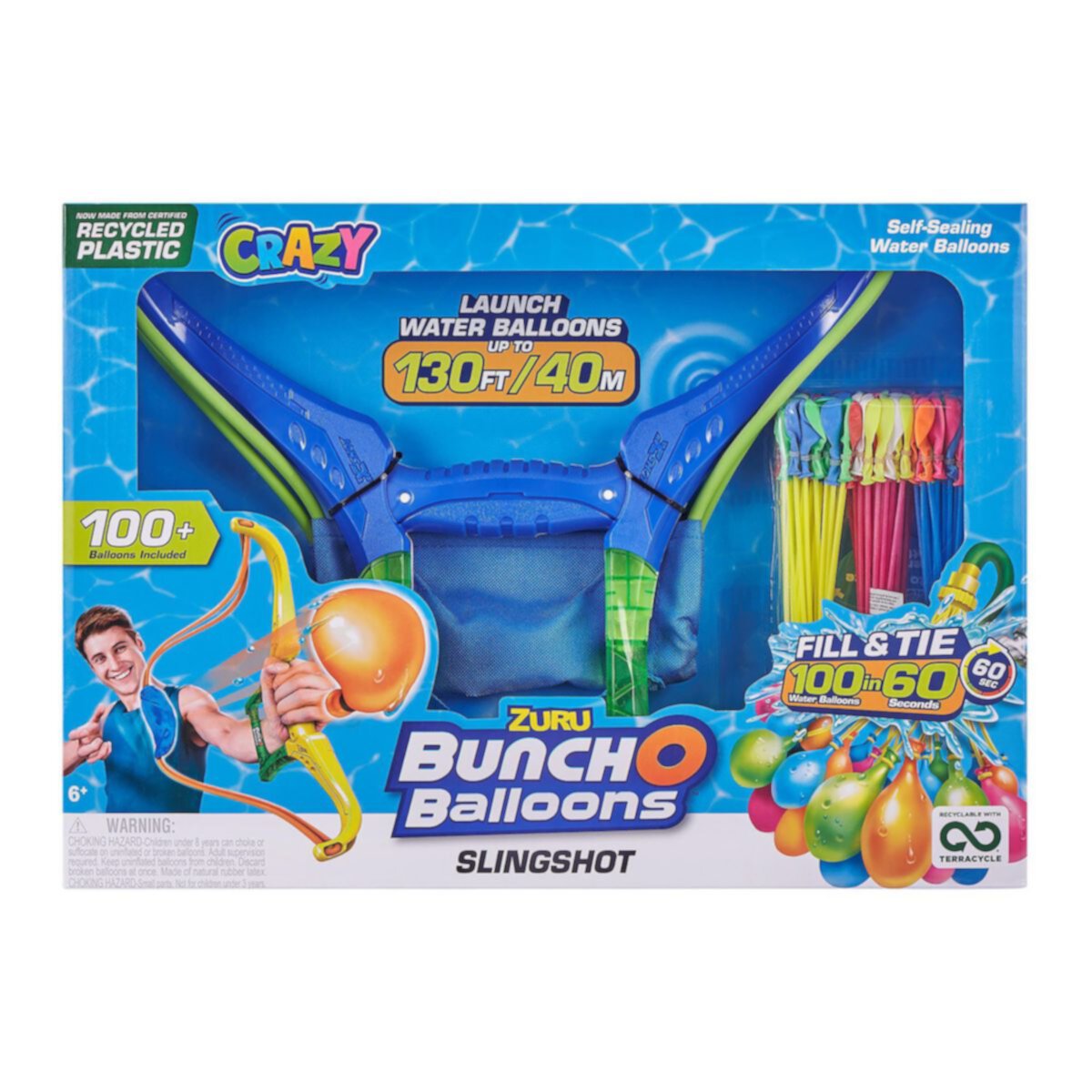 Zuru Bunch O Balloons Рогатка и набор воздушных шаров Zuru