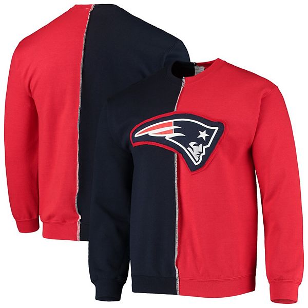 Флисовая худи для мужчин Refried Apparel с логотипом New England Patriots, из переработанных материалов Refried Apparel