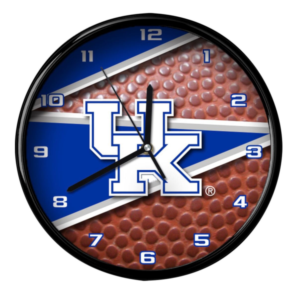 Футбольные часы Kentucky Wildcats 12 дюймов Unbranded