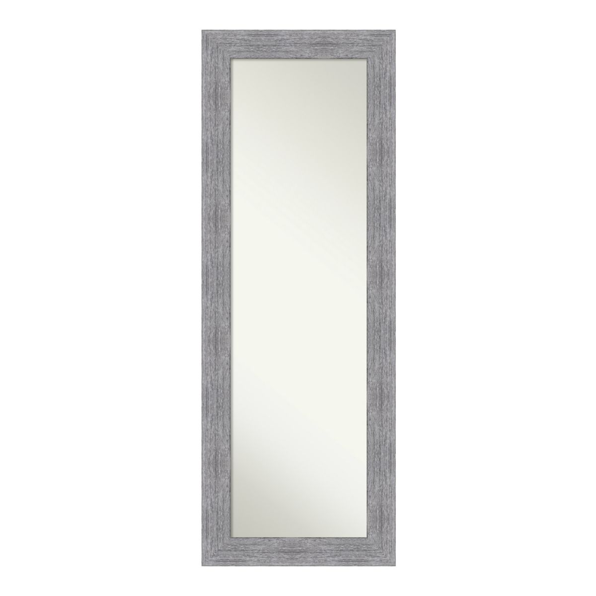 Amanti Art Bark Rustic Grey Full Length Over-The-Door Mirror Amanti Art