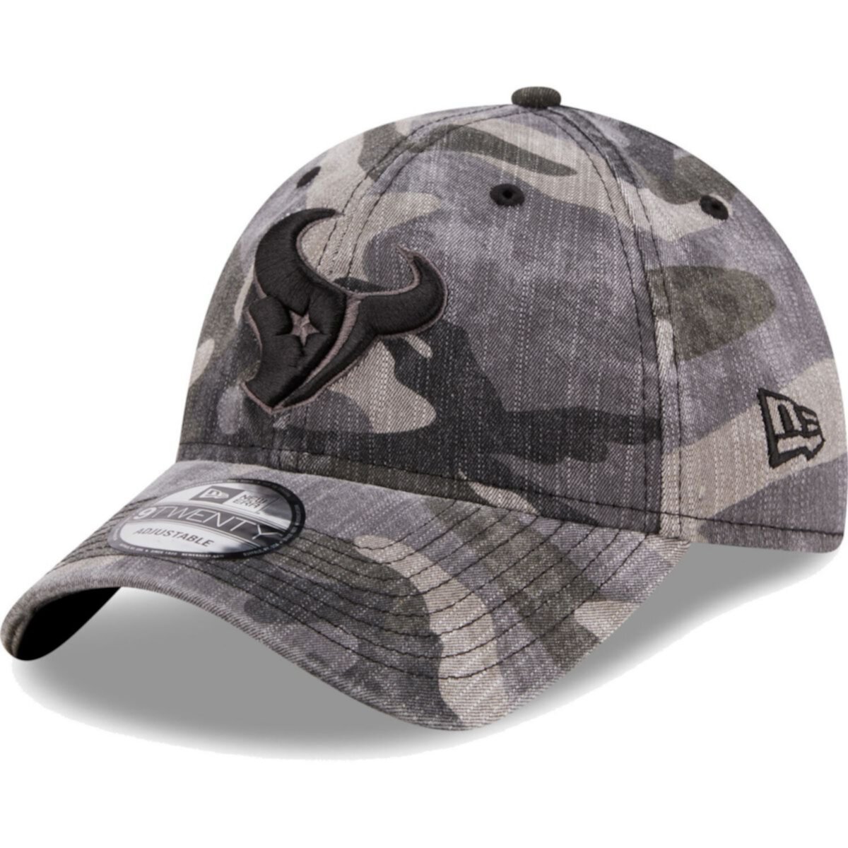 Мужская регулируемая шапка New Era Camo Houston Texans Core Classic 2.0 9TWENTY New Era