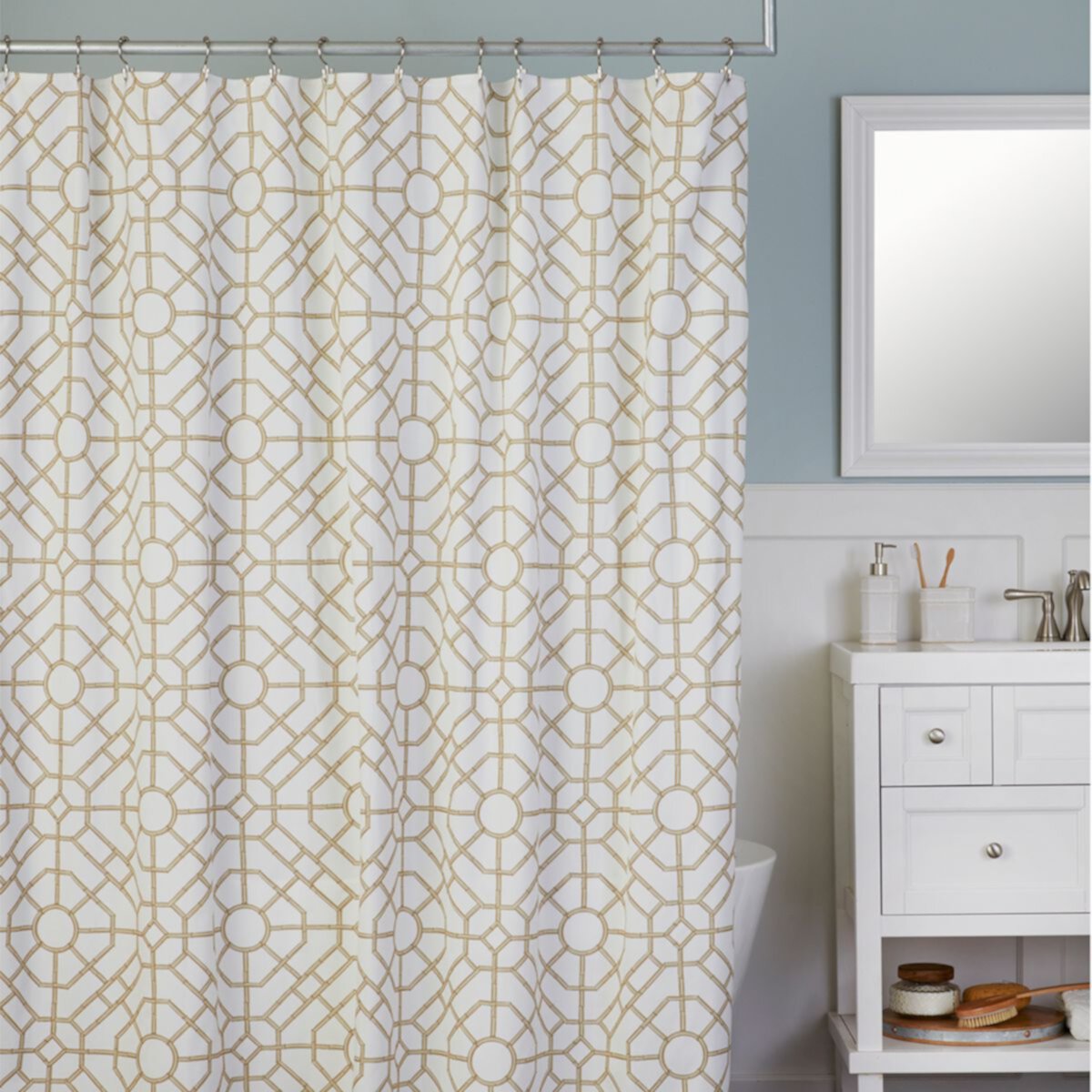 Vern Yip by SKL Home Lattice Shower Curtain Vern Yip by SKL Home