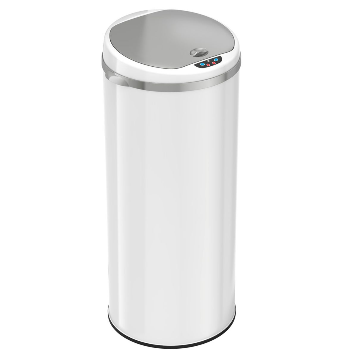iTouchless 13-Gallon Round Sensor Trash Can ITouchless
