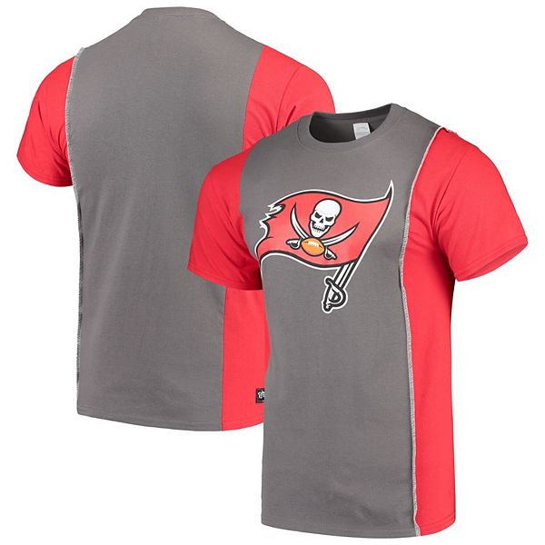 Футболка мужская с логотипом Tampa Bay Buccaneers от Refried Apparel, 100% хлопок, уникальный дизайн Refried Apparel