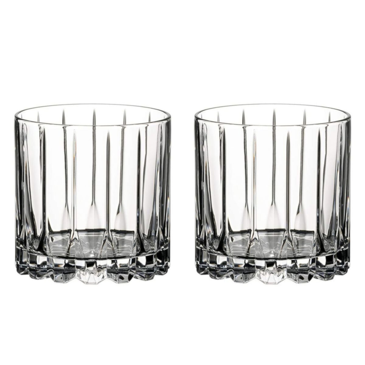 Riedel Drink Specific Glassware Whiskey Rocks Glasses, 9oz, Set of 2 Riedel