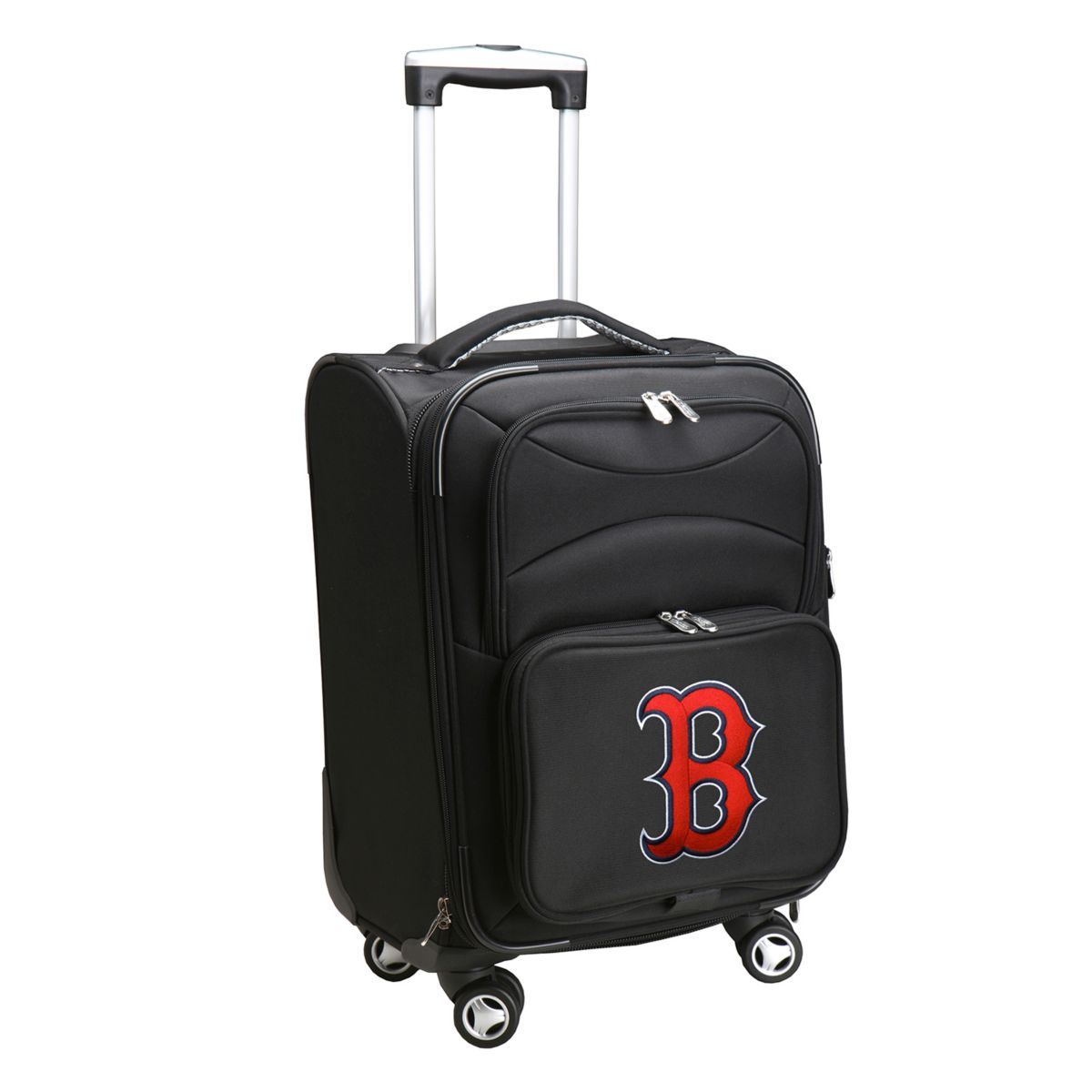 Чемодан Denco Boston Red Sox 20 дюймовый расширяемый на колесах Denco