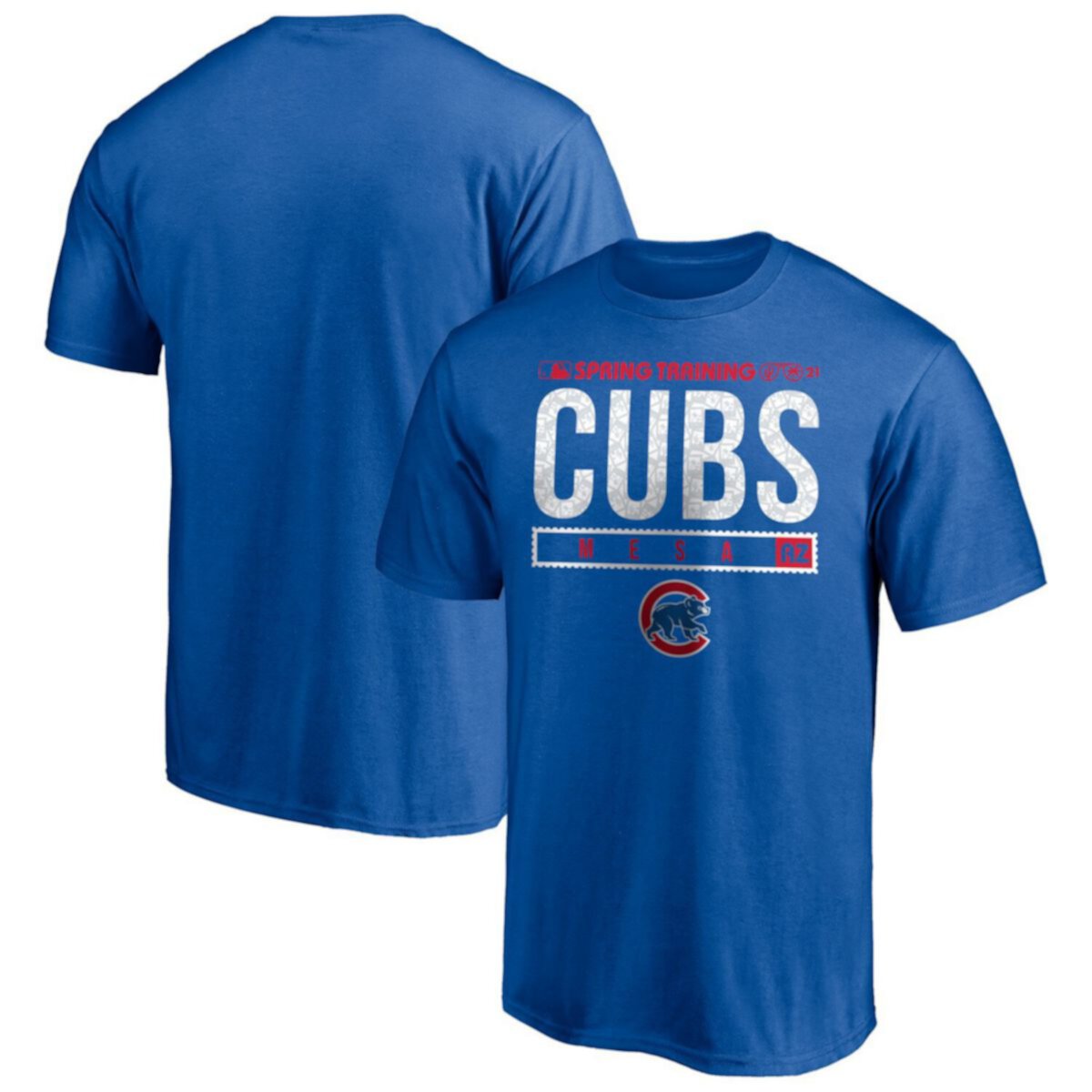 Купить футболку Men's Fanatics Branded Royal Chicago Cubs 2021 Spring