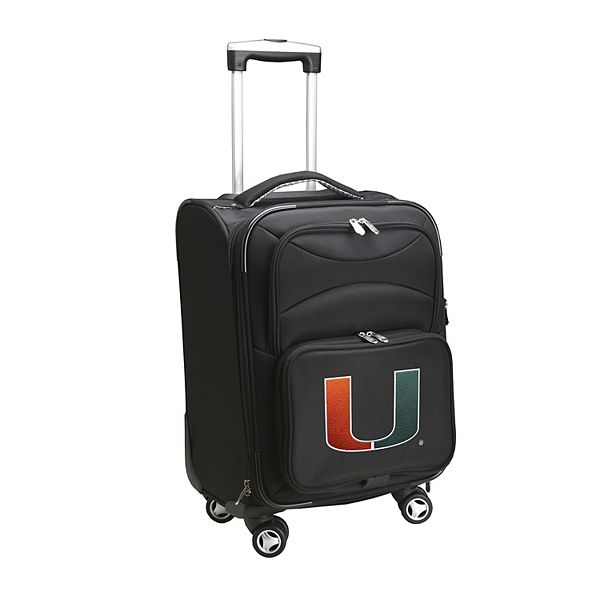 Чемодан Denco Miami Hurricanes 20 дюймовый расширяемый на колесах Denco