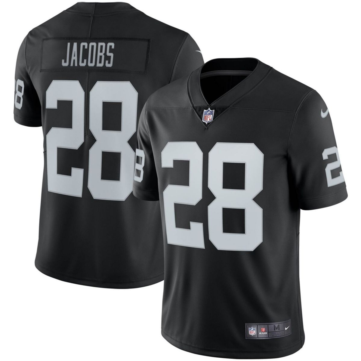 Мужское черное джерси Nike Josh Jacobs Las Vegas Raiders Vapor Limited Nike