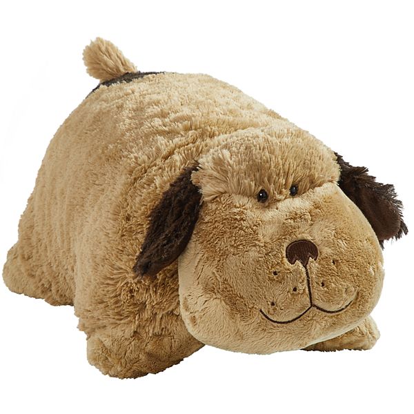 Плюшевая собака 18 дюймов из хлопка и полиэстера, для детей от 3 лет Pillow Pets