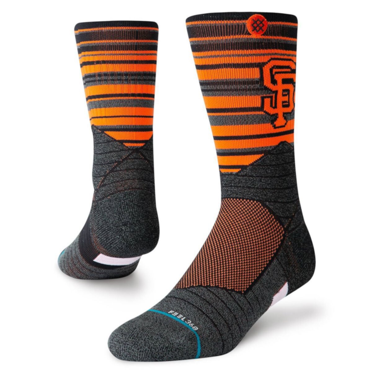 Мужские носки Stance San Francisco Giants Horizon Diamond Pro Crew Unbranded