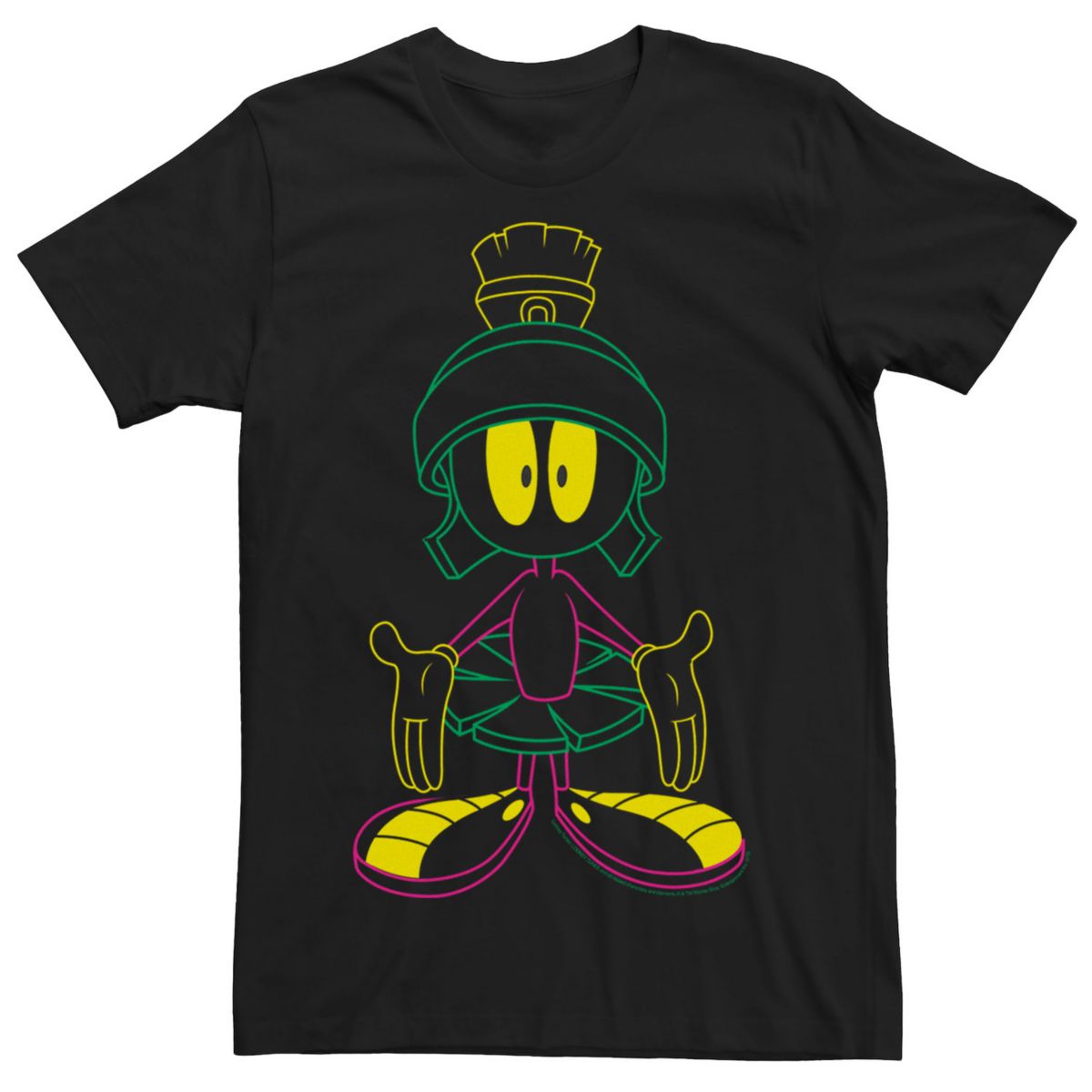 Marvin the martian outline