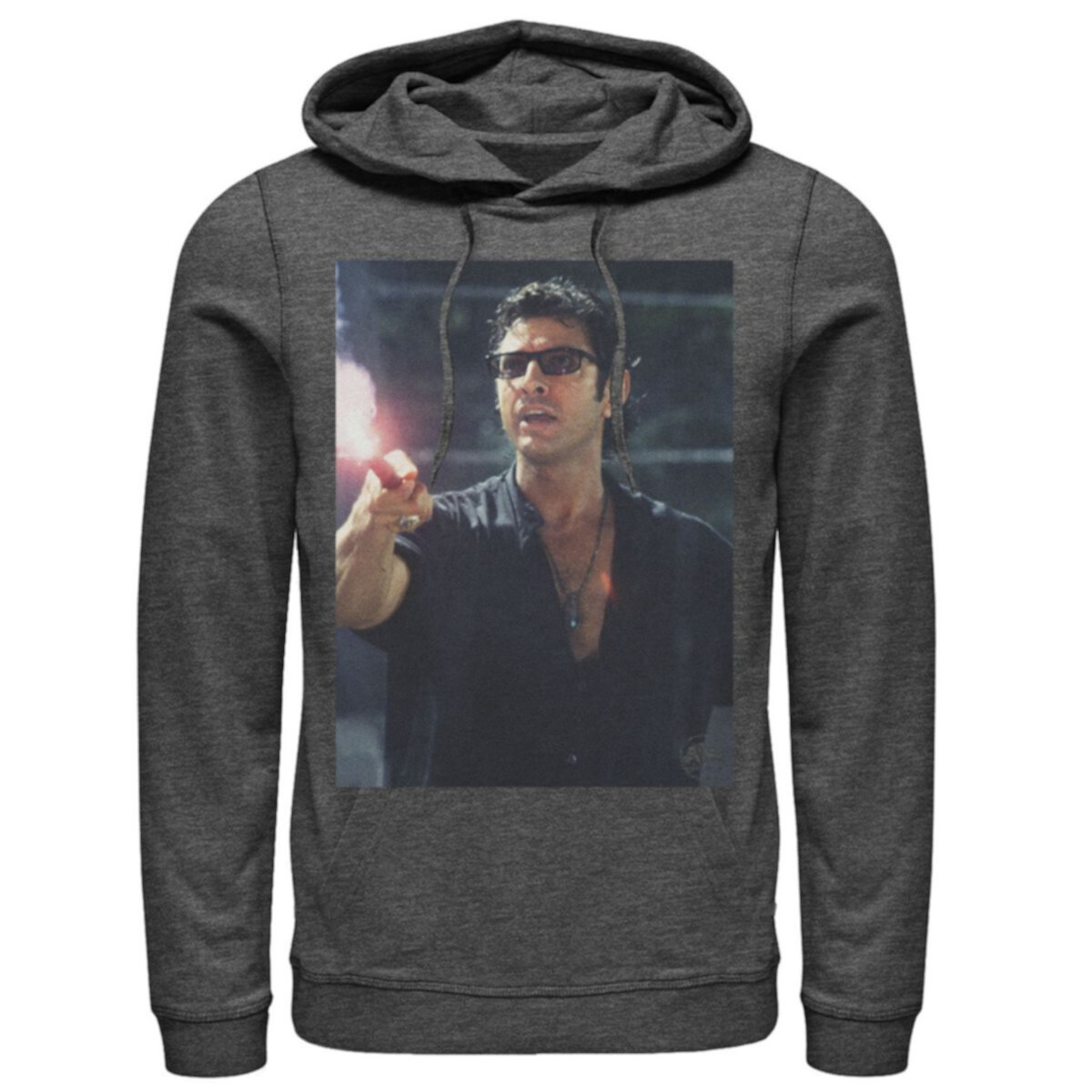 Мужская Футболка Jurassic Park Ian Malcolm Road Flare Photo Jurassic Park