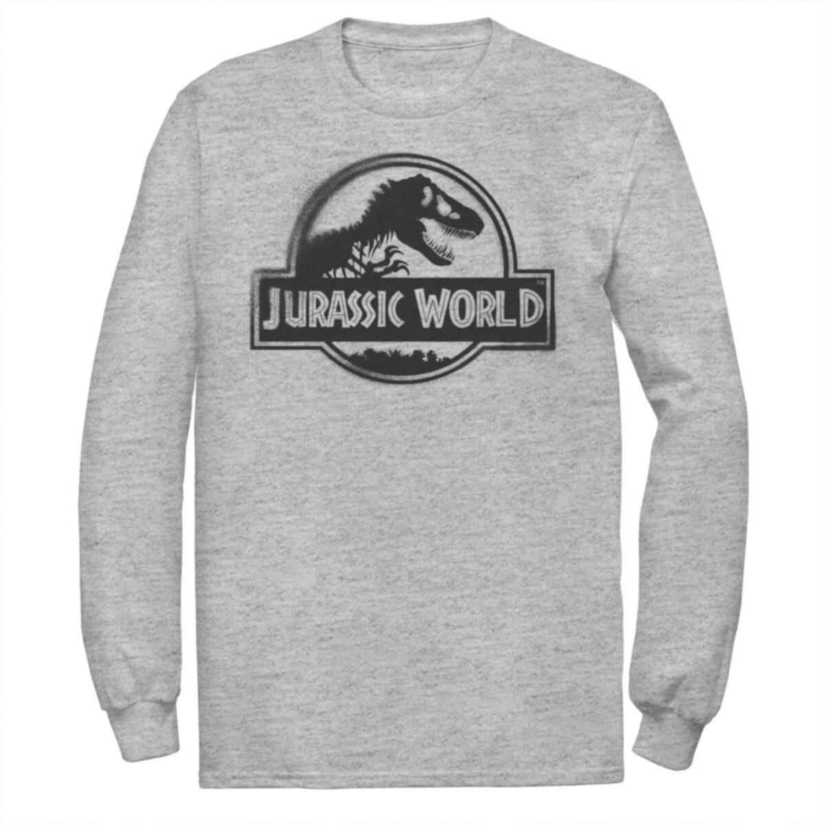 Мужская футболка с логотипом Jurassic World Two Black Spray Paint Jurassic World