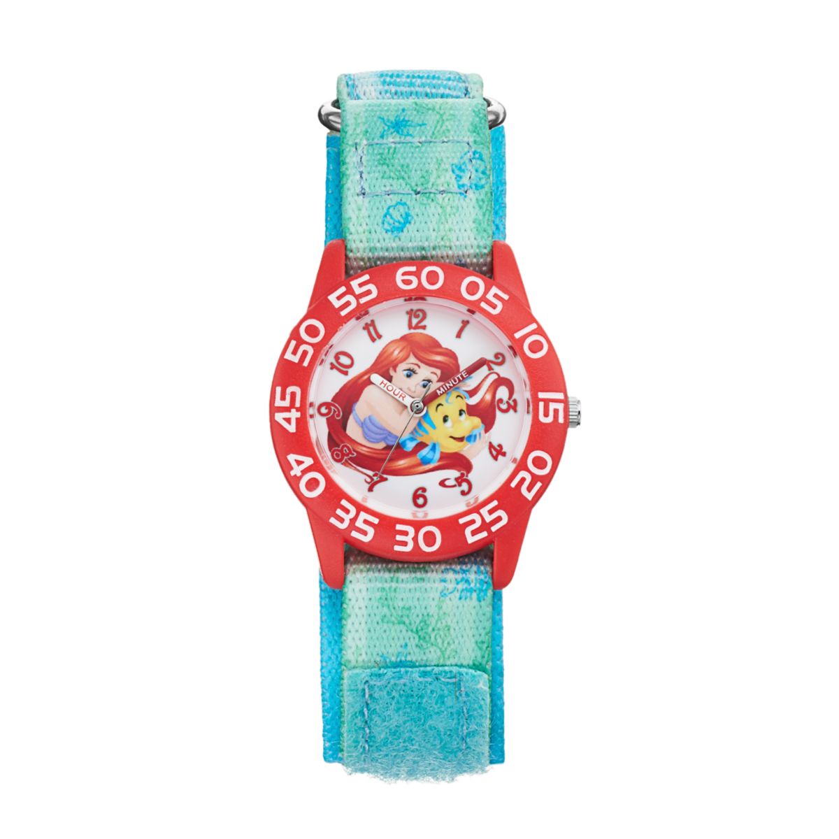 Детские часы для учителей времени Disney's Little Mermaid Ariel & Flounder Disney