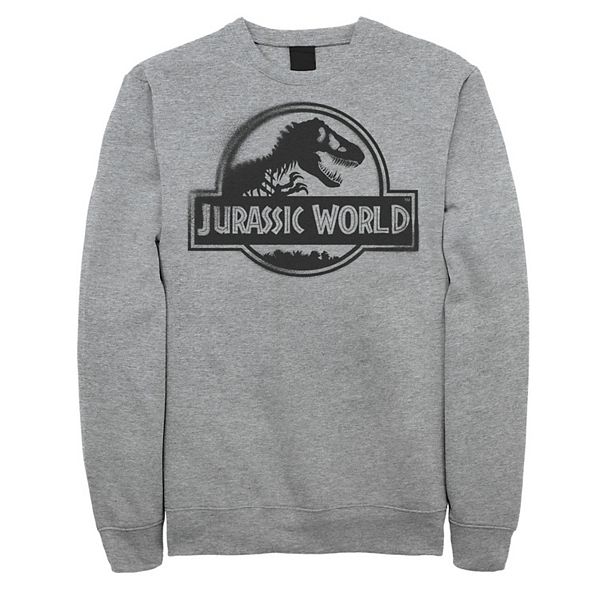 Мужская Футболка Jurassic World Two Black Spray Paint Logo Jurassic World