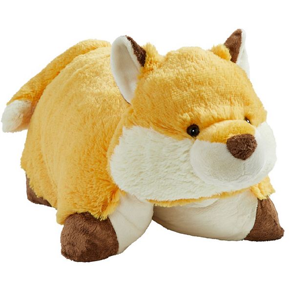 Мягкая игрушка-подушка Лисичка, 35 см, из шенилла, для детей от 1 года Pillow Pets