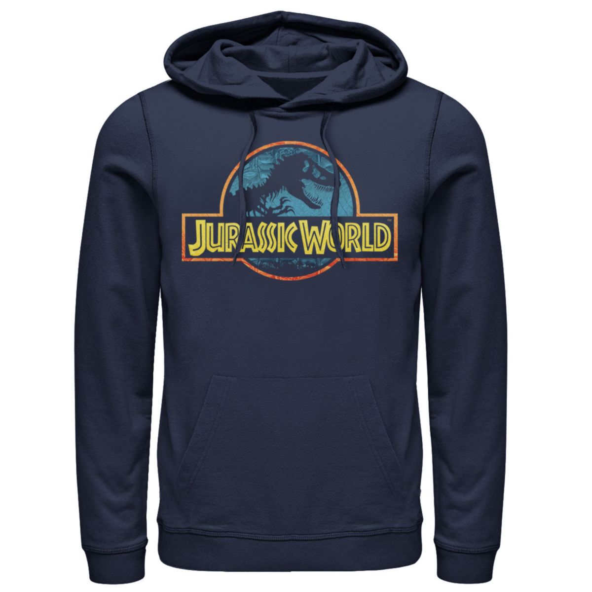 Мужская Футболка Jurassic Park Classic Logo Bright Tech Hoodie Jurassic Park