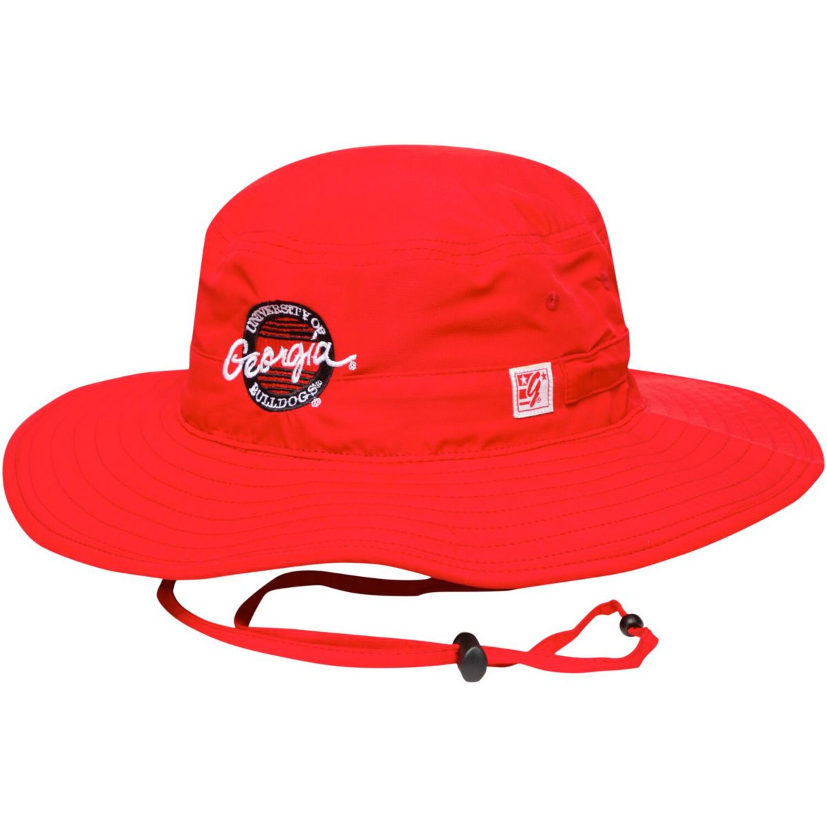 Мужская классическая круглая сверхлегкая регулируемая шляпа Boonie Bucket The Game Red Georgia Bulldogs Unbranded
