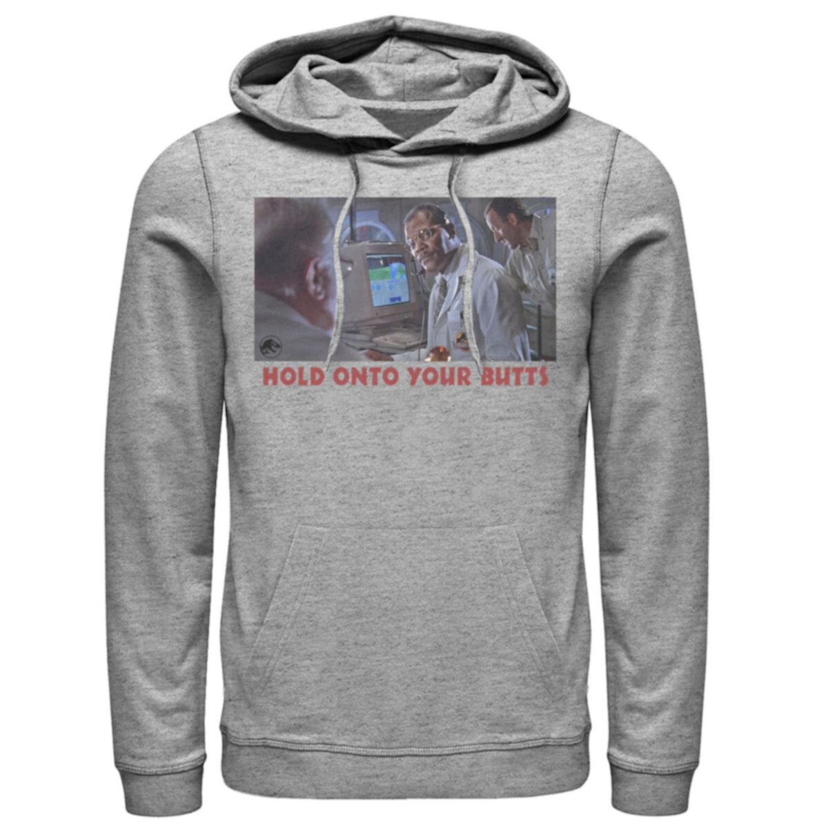 Мужская Футболка Jurassic Park Doctor Ray Arnold Hold Onto Your Butts Photo Hoodie Jurassic Park