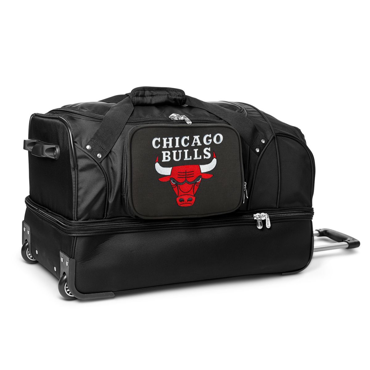 Сумка-дафл на роликах Chicago Bulls, 27 дюймов Denco