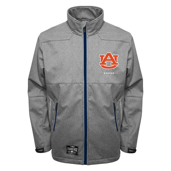 Мужская Повседневная куртка Franchise Club Auburn Tigers Tech Fleece Softshell Franchise Club