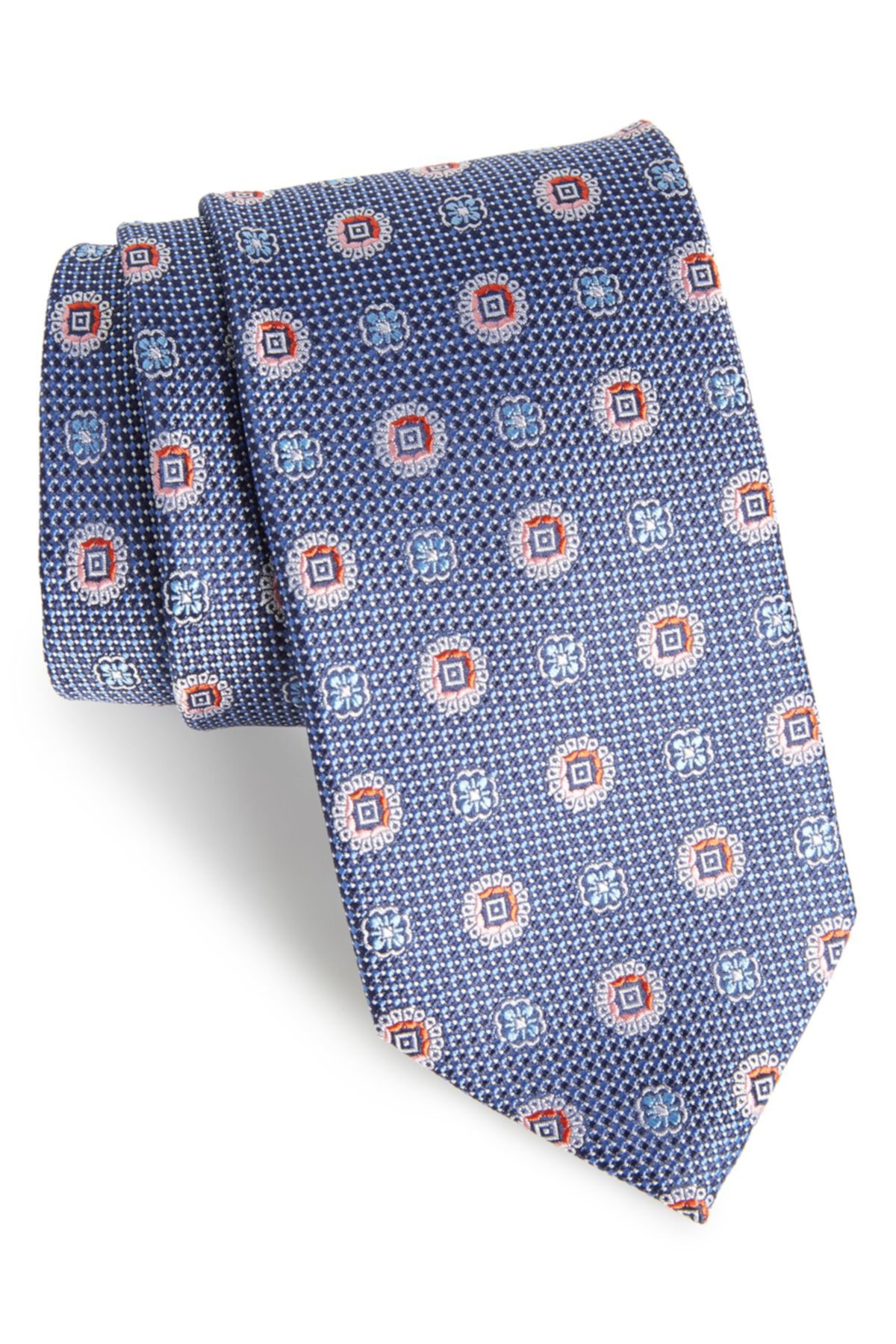 Шелковый галстук Rurwin с медальоном (длинный размер X) NORDSTROM MEN'S SHOP