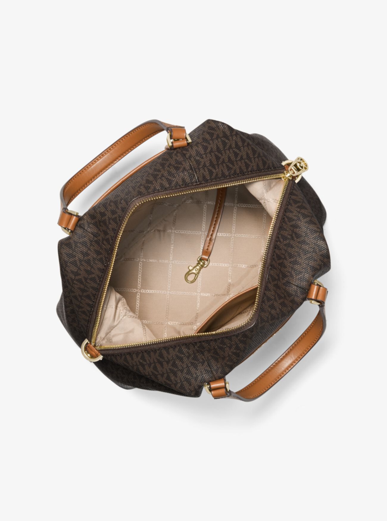 Сумка-портфель Beck среднего размера с логотипом Michael Kors