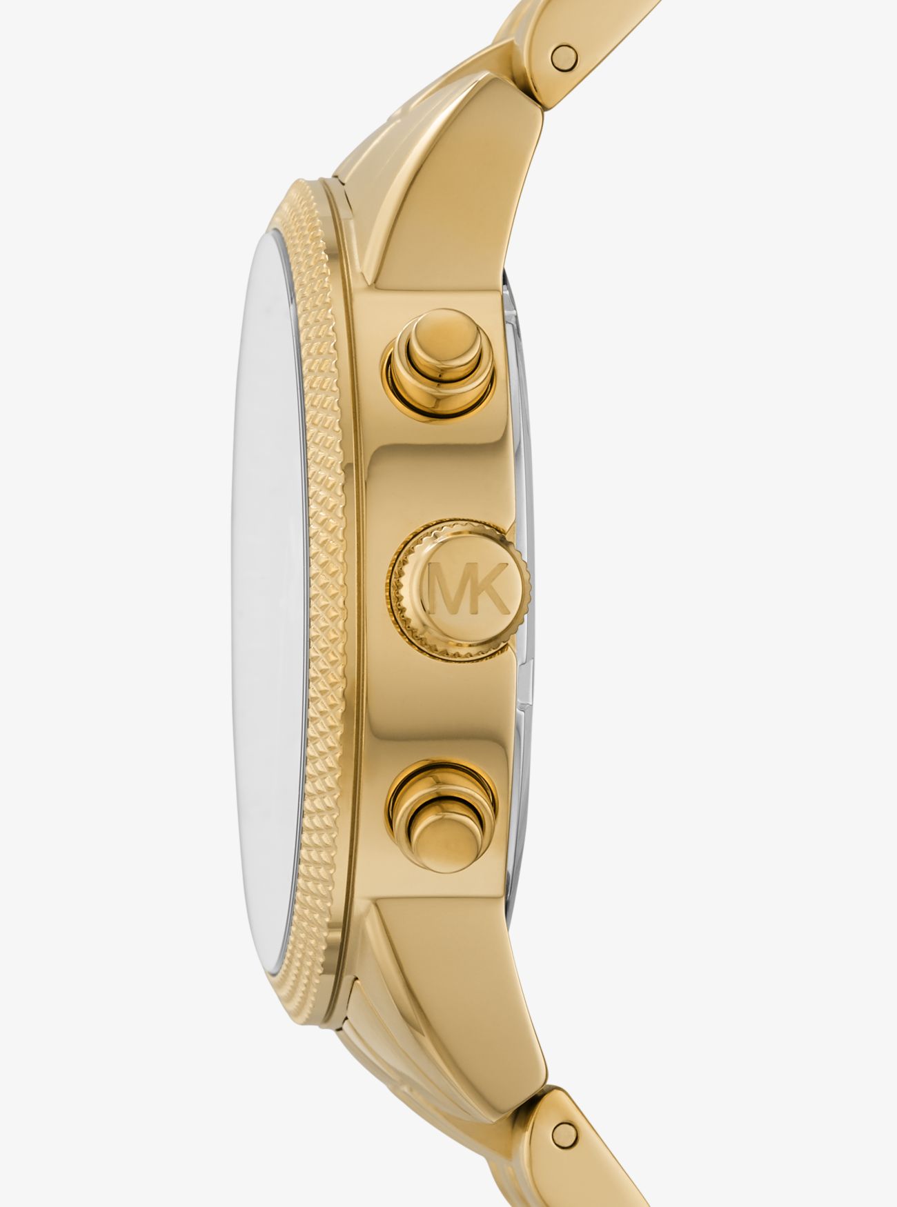 Oversized Hutton Gold-Tone Watch Michael Kors
