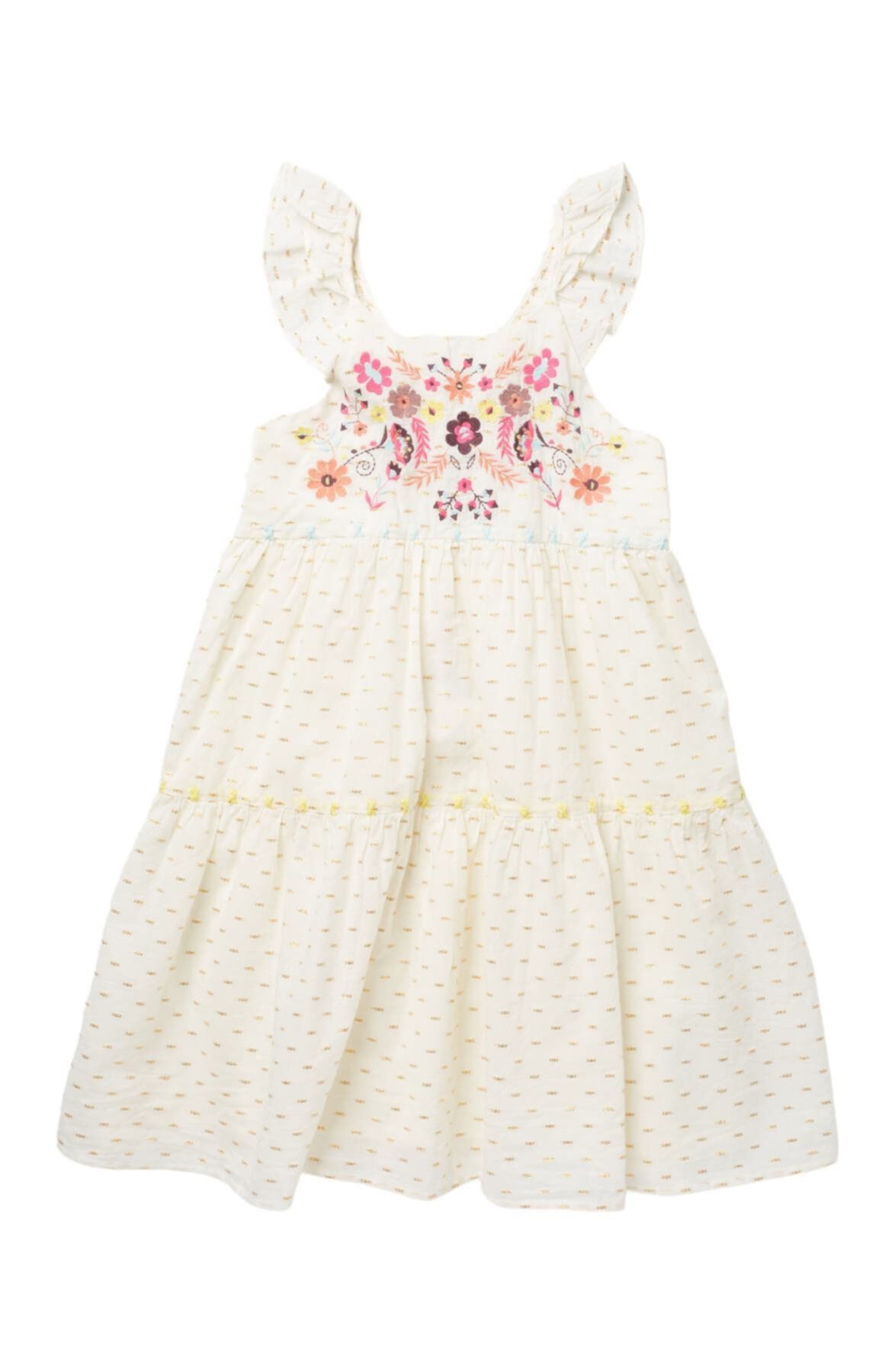 Платье Марии (для малышей, маленьких и больших девочек) PEEK