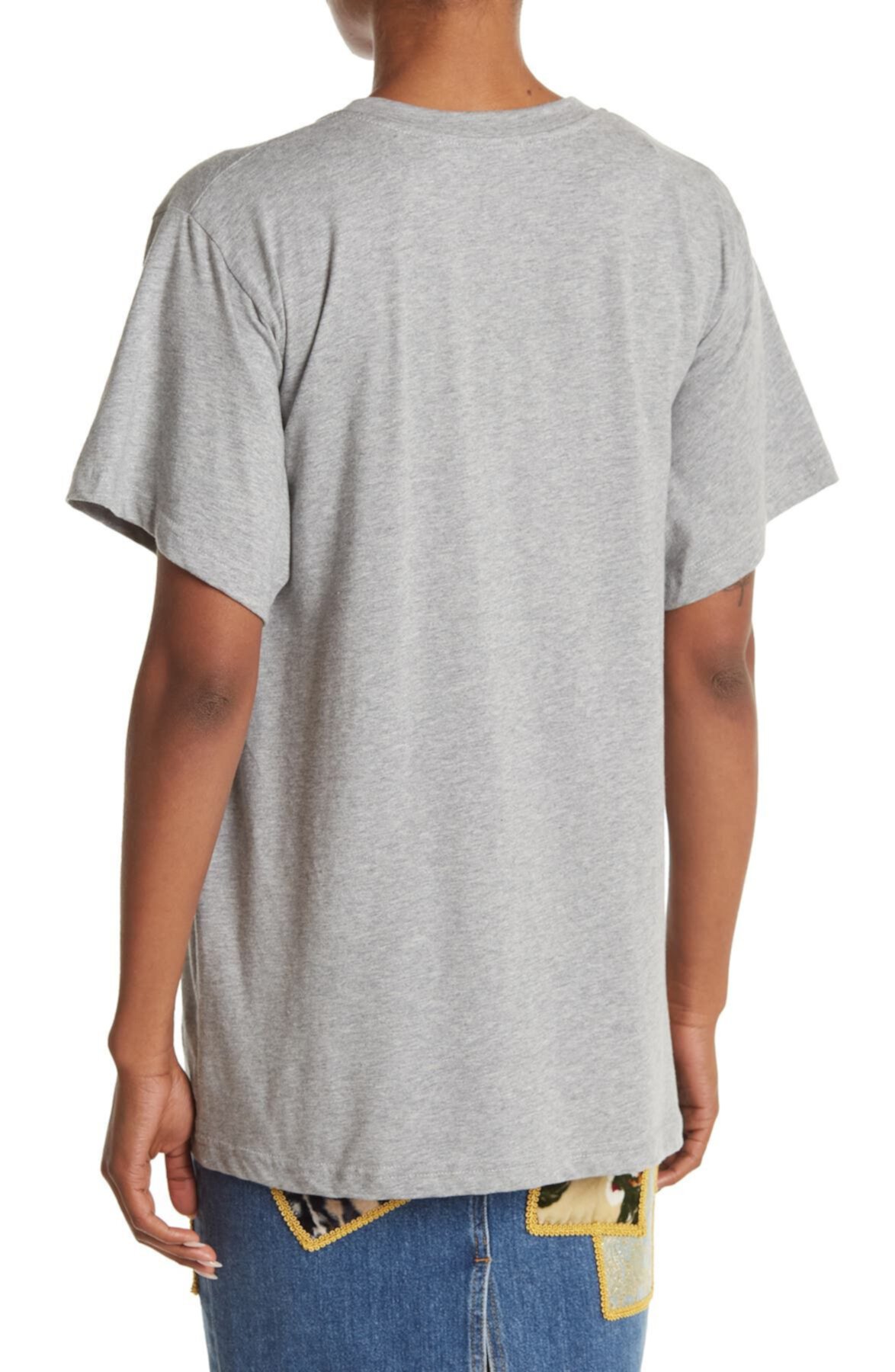 Crew Neck Oversized T-Shirt Jeremy Scott