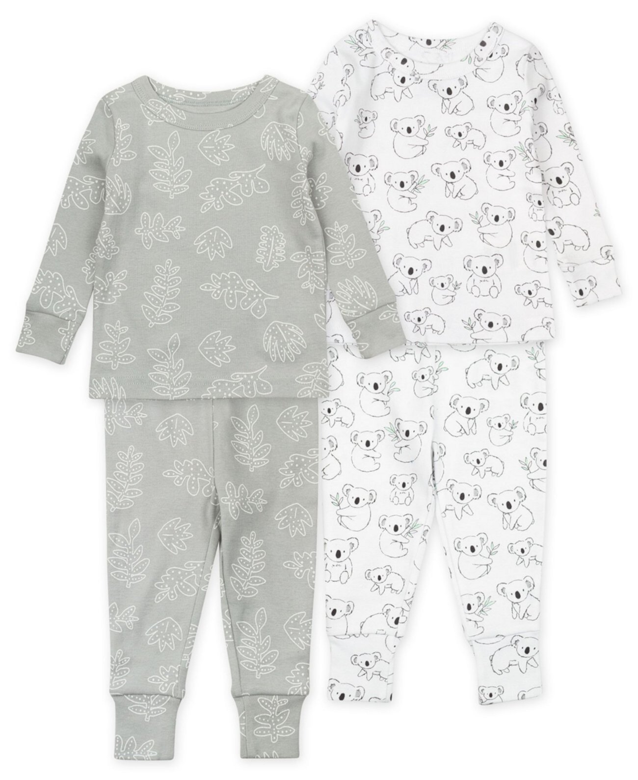 Пижамный комплект с коалой для мальчиков и девочек S21, 4 предмета Mac & Moon