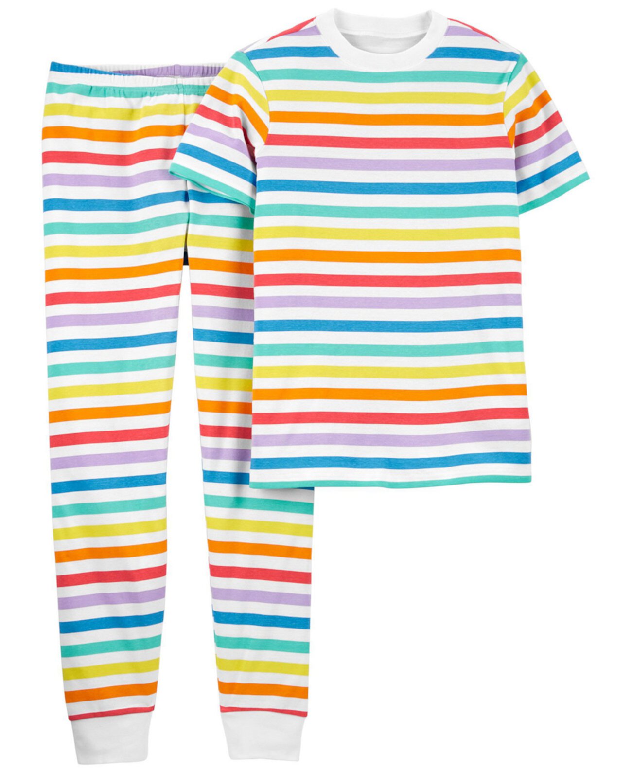 Взрослые унисекс 2 шт. Семейная пижама Rainbow Snug Fit Carter's