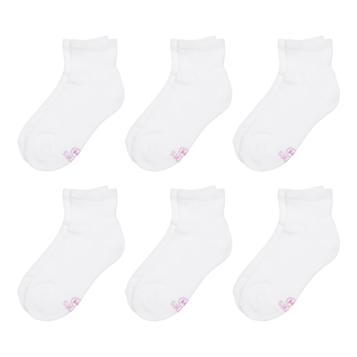 Детские Носки Hanes Ultimate® 6-Pack Ankle Socks Hanes