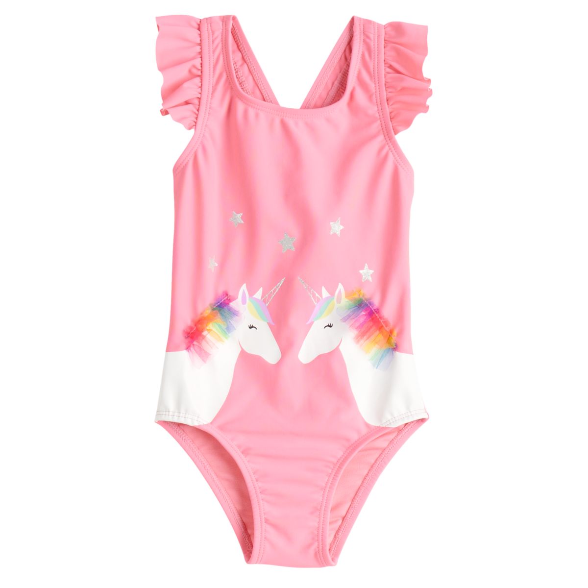 Toddler Girl Jumping Beans® Unicorn One-Piece Swimsuit Jumping Beans