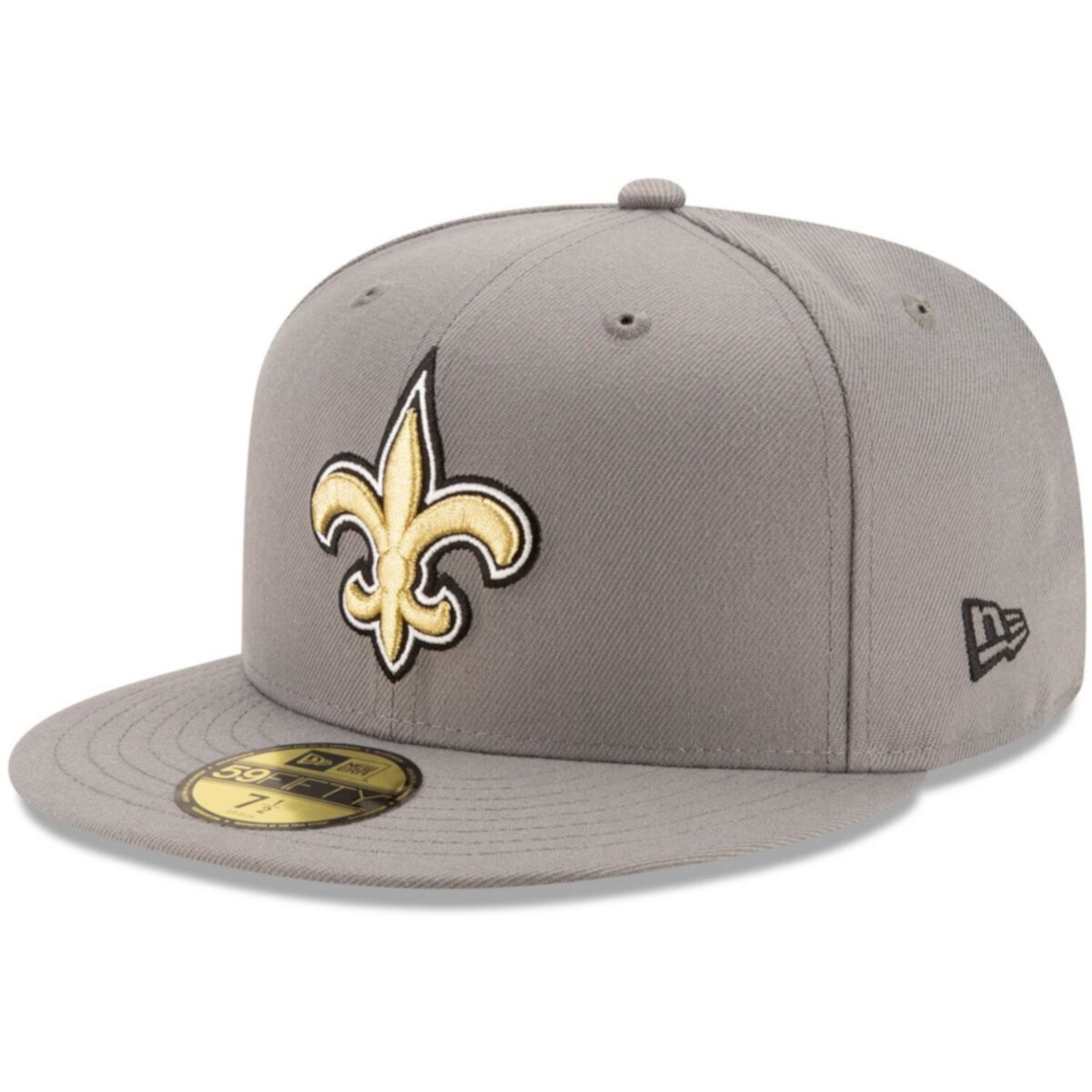 Мужская приталенная кепка New Era Graphite New Orleans Saints Storm 59FIFTY New Era