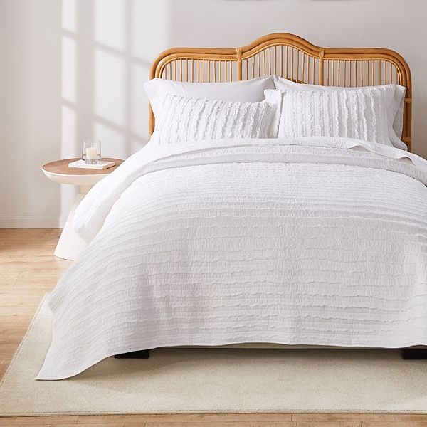 Двустороннее одеяло с оборками Greenland Home Fashions