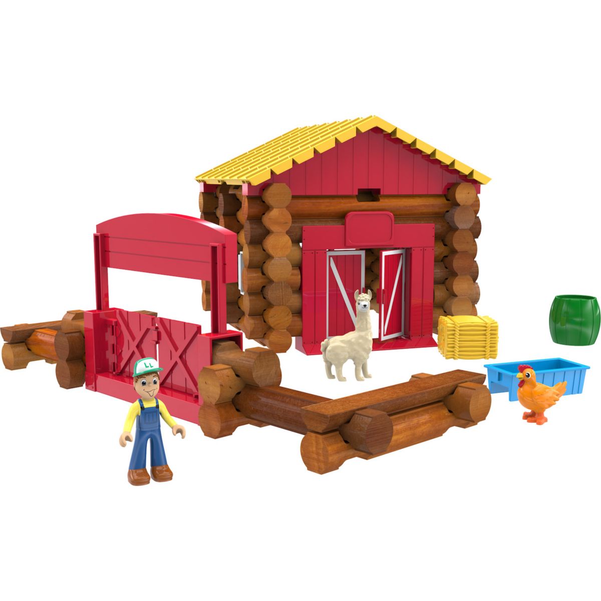 Lincoln Logs Fun on the Farm Building Set Lincoln Logs