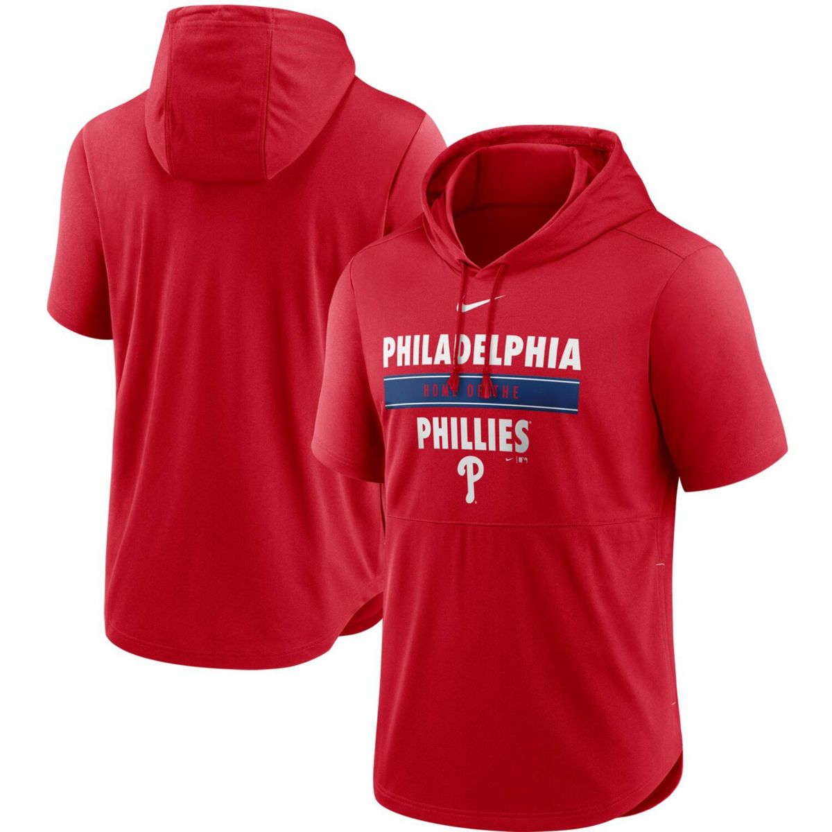 Мужская футболка с короткими рукавами Nike Red Philadelphia Phillies Home Team Nike