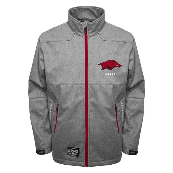 Мужская Повседневная куртка Franchise Club Arkansas Razorbacks Tech Fleece Softshell Franchise Club