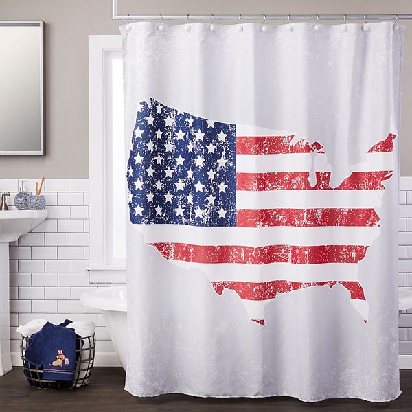 SKL Home American Pride Занавеска для душа SKL Home