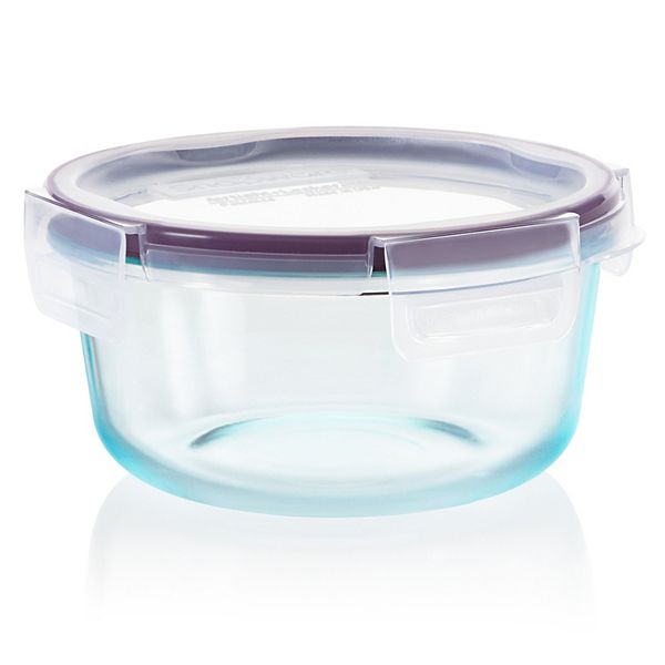 Snapware Total Solution Pyrex Круглый контейнер с крышкой на 4 чашки Pyrex