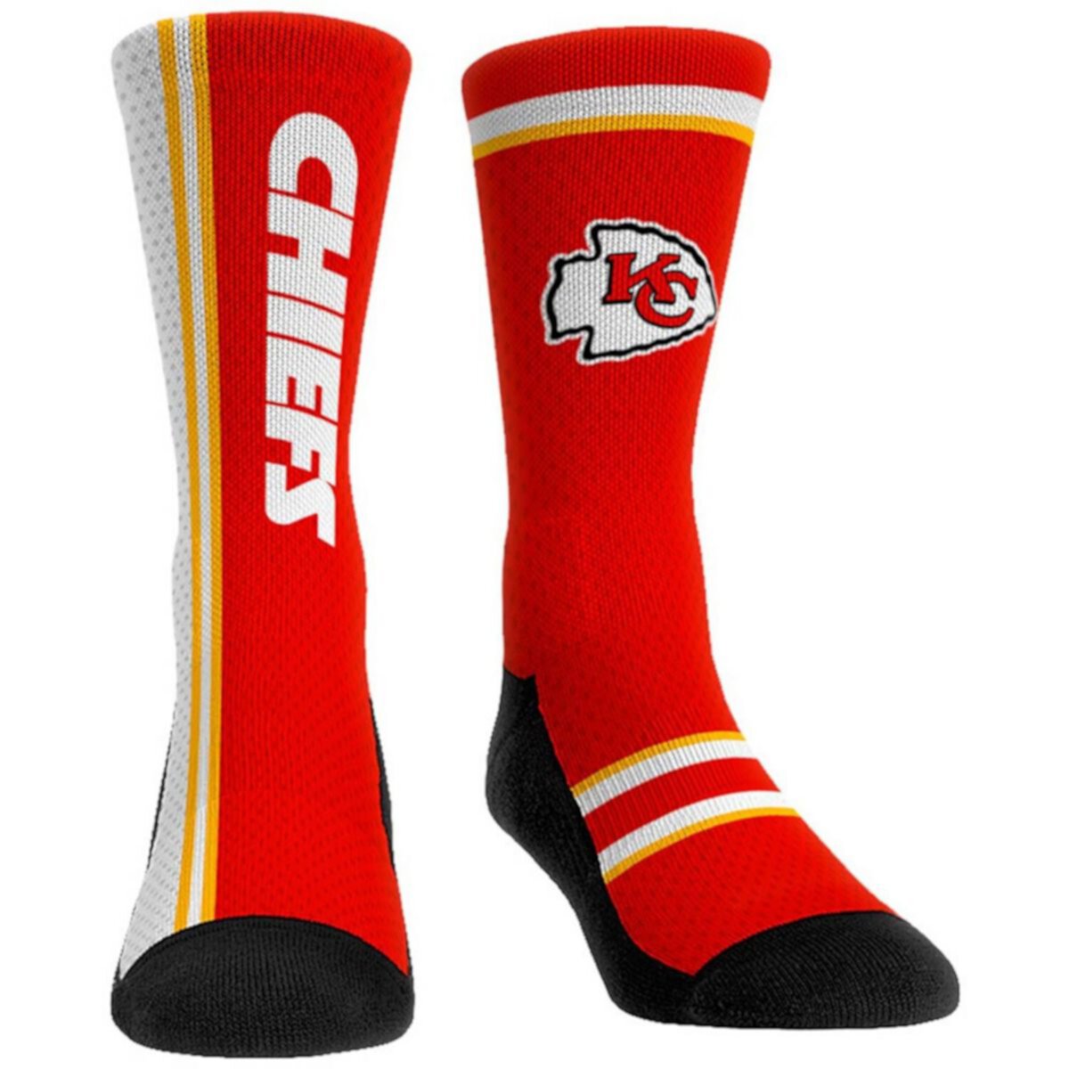 Купить носки Rock Em Socks Kansas City Chiefs Classic Uniform Crew Socks Unbranded, цвет