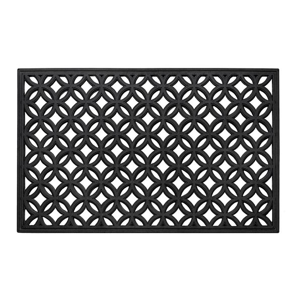 Achim Diamond Geo резиновый коврик под кованое железо — 18 x 30 дюймов Achim