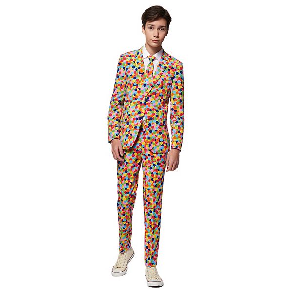 Костюм OppoSuits Confetteroni с конфетти-принтом для мальчиков, 2 предмета OppoSuits