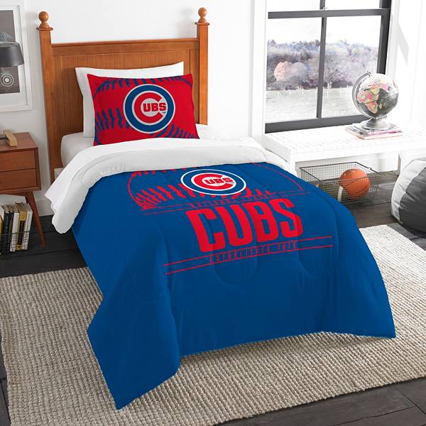 Двуспальный комплект одеял Chicago Cubs Grand Slam, 64" x 86", полиэстер, с официальным логотипом команды The Northwest